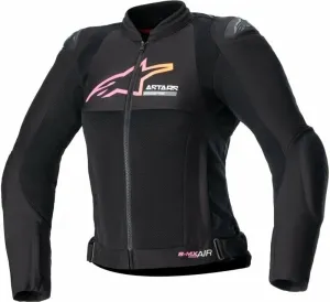 Alpinestars Stella SMX Air Jacket Black/Yellow/Pink 2XL Giacca in tessuto