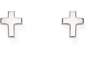 Amen ElegantEleganti orecchini in argento a forma di crociCross ORCROB