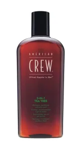 American Crew 3-in-1 Tea Tree shampoo, balsamo e gel doccia per uso quotidiano 450 ml
