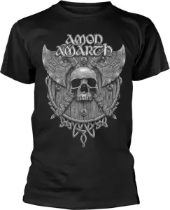 Amon Amarth Maglietta Grey Skull Black L