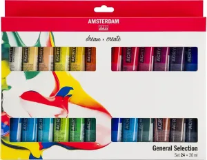 Amsterdam Set di colori acrilici 24x20 ml #1693392