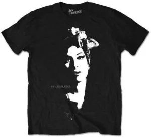 Amy Winehouse Maglietta Scarf Portrait Black 2XL