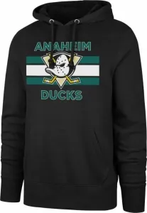 Anaheim Ducks NHL Burnside Pullover Hoodie Jet Black L Felpa da hockey