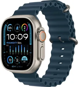 Apple Apple Watch Ultra 2 49mm titanio con cinturino blu oceano