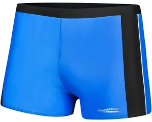 AQUA SPEED Man's Swimming Shorts Jason Blue/Graphite Pattern 23 #2484885