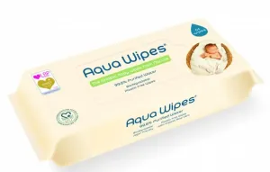 Aqua Wipes Salviettine umidificate ECO per bambini, 64 pz