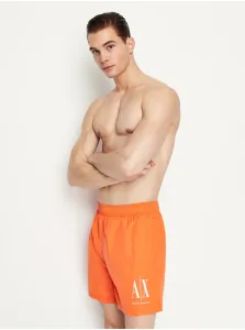 Orange Mens Swimwear Armani Exchange - Men #2255061