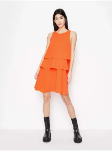 Orange Dress Armani Exchange - Women #1808761
