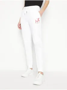 White Women Sweatpants Armani Exchange - Women