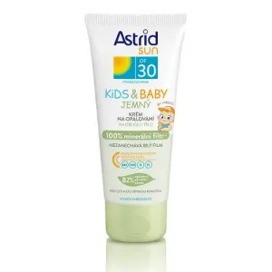 Astrid Crema solare delicata per bambini OF 30 Sun Kids & Baby 100% filtro minerale 100 ml