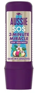 Aussie Balsamo profondo per capelli lunghi e danneggiati SOS Save My Lengths! 3 Minute Miracle (Deep Treatment) 225 ml