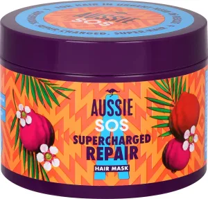 Aussie Maschera rinnovante per capelli secchi e danneggiati SOS Supercharged Repair (Hair Mask) 450 ml