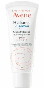 Avène Crema viso idratante per pelli secche e molto secche SPF 30 Hydrance Rich (Hydrating Cream) 40 ml