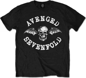 Avenged Sevenfold Maglietta Classic Deathbat Maschile Black M