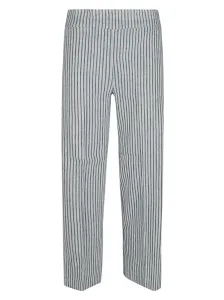 AVENUE MONTAIGNE - Pantaloni Cropped In Lino #2222173