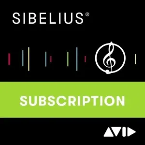 AVID Sibelius 1Y Subscription (Prodotto digitale)