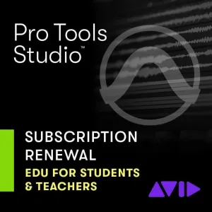 AVID Pro Tools Studio Annual Paid Annual Subscription - EDU (Renewal) (Prodotto digitale)