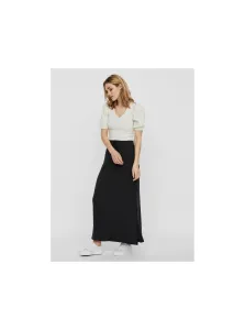 Black basic maxi skirt AWARE by VERO MODA Ava - Women