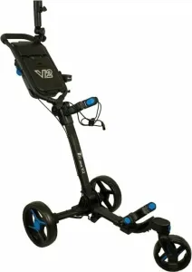 Axglo Tri-360 V2 3-Wheel SET Black/Blue Trolley manuale golf