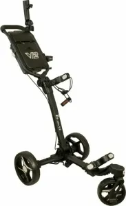 Axglo Tri-360 V2 3-Wheel SET Black/Grey Trolley manuale golf