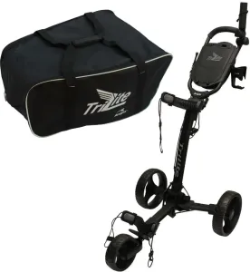 Axglo TriLite 3-Wheel SET Black/Black Trolley manuale golf