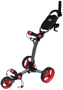 Axglo TriLite Grey/Red Trolley manuale golf