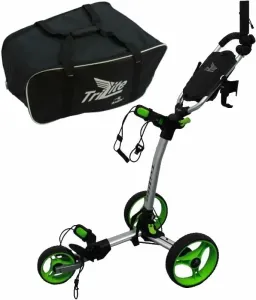 Axglo TriLite SET Grey/Green Trolley manuale golf