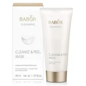 Babor Maschera purificante e esfoliante per tutti i tipi di pelle Cleansing (Clean& Peel Mask) 50 ml