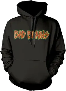 Bad Brains Felpa con cappuccio Logo Black S #24444