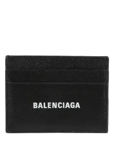 BALENCIAGA - Porta Carte Di Credito Con Logo