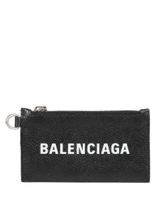BALENCIAGA - Porta Carte Di Credito In Pelle #2374811
