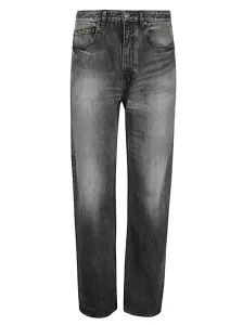 BALENCIAGA - Jeans Denim In Cotone Organico #2632177