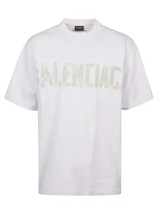 BALENCIAGA - T-shirt Con Logo Tape #3087035