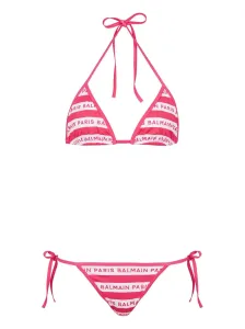 BALMAIN - Bikini A Triangolo Rigato #2275973
