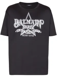 BALMAIN - T-shirt In Cotone #2986868