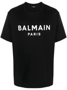 BALMAIN - T-shirt In Cotone Con Logo #3013444