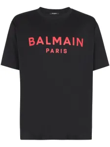 BALMAIN - T-shirt In Cotone Con Logo #3119172