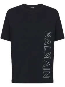 BALMAIN - T-shirt In Cotone Con Logo #3119539