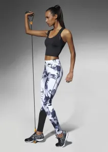 Bas Bleu CALYPSO sports leggings made of combined materials and stitching #1402775