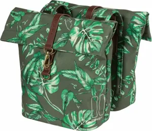 Basil Ever-Green Double Bicycle Bag Thyme Green 28 - 32 L