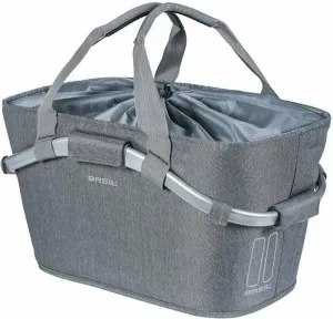 Basil 2Day Carry All Grey Melee 22 L Bicycle basket