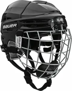 Bauer RE-AKT 100 Helmet Combo YTH Nero YTH Casco per hockey