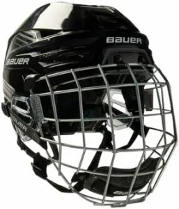 Bauer RE-AKT 85 Helmet Combo SR Nero M Casco per hockey