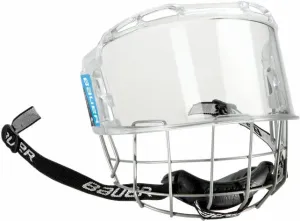 Bauer Hybrid Shield Traslucido M Gabbia e scudo per hockey