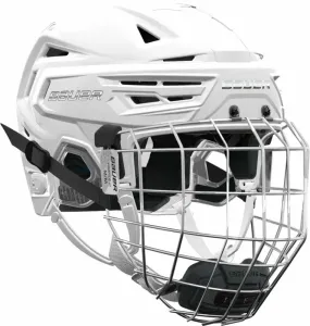 Bauer RE-AKT 150 Helmet Combo SR Bianco L Casco per hockey