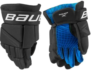Bauer S21 X YTH 8 Black/White Guanti da hockey