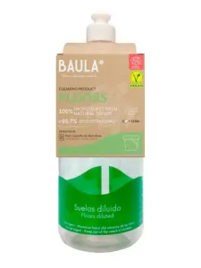 Baula Starter Kit detergente per pavimenti - flacone + pastiglia detergente ecologica 5 g