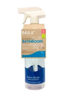 Baula Starter Kit disinfettante bagno - flacone + pastiglia detergente ecologica 5 g