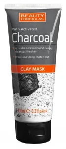 Beauty Formulas Maschera viso con carbone attivo Charcoal (Clay Mask) 100 ml