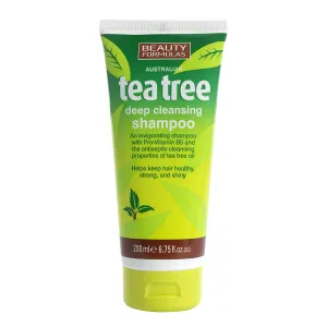 Beauty Formulas Shampoo per capelli Tea Tree (Deep Cleansing Shampoo) 200 ml